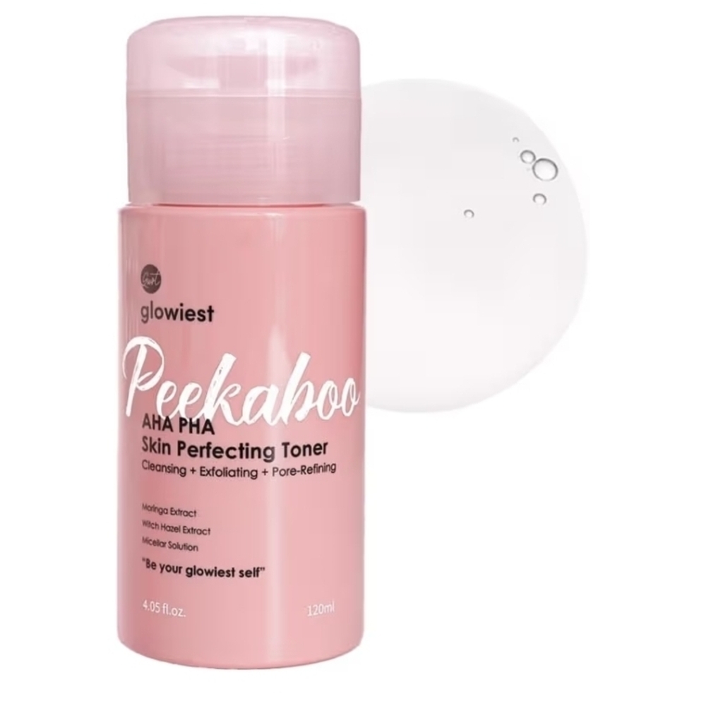 Peekaboo AHA PHA Skin Perfecting Toner – Pink